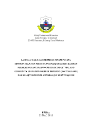 Permohonan kemasukan kolej vokasional (kv) dan sekolah menengah teknik (smt) 2018 online. Thailand Flip Ebook Pages 1 9 Anyflip Anyflip