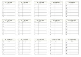 table plan software