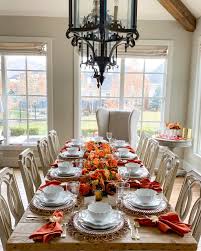 Get 5% in rewards with club o! Beautiful Harvest Tablescape Martha Stewart Fall Tablescape
