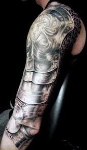 Armor is literally designed as a sleeve, so adapting it into a tattoo allows you to follow the natural flow of something designed to fit a human arm. Top 93 Best Armor Tattoo Ideas 2021 Inspiration Guide