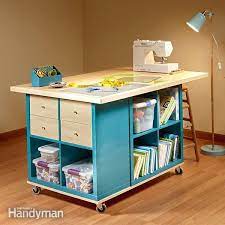 Here are craft rooms that will inspire you and storage solutions that will help make your workspace flow. Ikea Kallax Hack Craft Room Storage Craft Room Tables Diy Craft Room Table Craft Room Storage