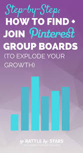 How To Find And Join Pinterest Group Boards To Explode Your Growth Step By Step Process To Improv Pinterest Marketing Strategy Blog Social Media Blog Traffic
