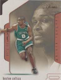 2001-02 FLAIR WARMING UP DUAL WORN MATERIALS WALKER PIERCE CELTICS BOX54