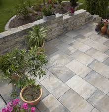 Multitec Color Terrassensteine In Muschelkalk Nuanciert Muschelkalk Garten Vorgarten Ideen