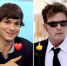 Who do you like better, Charlie or Kutcher?