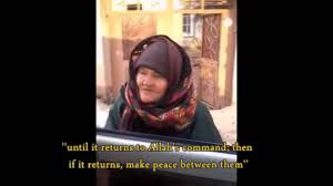 Men, women, old, and young can benefit from these women's words about the god who made us all. Must Watch Wise Old Lady Stands Up Against Isis Youtube