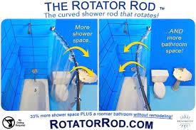 Maybe you would like to learn more about one of these? The Original Reliable Curved Shower Rod That Rotates Rotator Rod