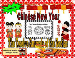 Chinese New Year Animal Zodiac Booklet In English Chinese New Year Activities Chinese New Year New Years Activities