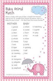 Pink Elephant Baby Shower 12 Game Set Print My Baby Shower Pink Elephants Baby Shower Elephant Baby Showers Baby Shower
