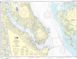 Noaa Nautical Chart 12264 Chesapeake Bay Patuxent River And Vicinity