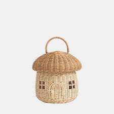 Sugarbush gourmet gift baskets has been proudly serving columbus ohio and nationwide since 1981, providing the freshest hand made gift baskets with local and nationwide delivery. Rattan Mushroom Basket Olli Ella Eu