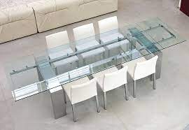See more ideas about glass top dining table, dining table, glass dining table. Bonaldo Tom Glass Dining Table Contemporary Dining Room Furniture Ultra Modern
