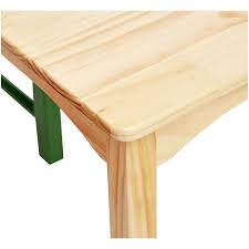 This classic desk and chair set comes with two chairs and is made from lightweight pine wood. Generic Amazon Basics Kids Wood Table And 4 Chair Set Natural Table Assorted Color Chairs