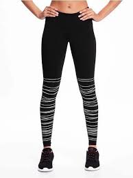 Black And White Striped Tights Outfit Old Navy Workout Pants Women Active Wear For Women Leggings Are Not Pants
