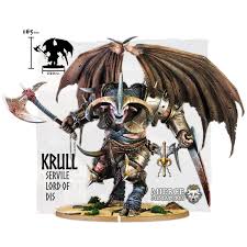 Darklands - Infernii - Krull, Servile Lord of Dis – Mierce Miniatures