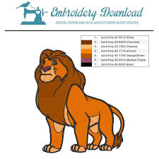 (10.4 mb) how to install apk / xapk file. Lion King Embroidery Design Download Embroiderydownload