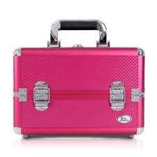 Jacki Design Carrying Aluminum Makeup Salon Train Case With Removable Train Case Carry On Makeup Makeup Salon