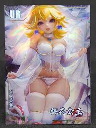 PRINCESS PEACH UR-012 Super Sister Goddess Story Waifu Anime | eBay
