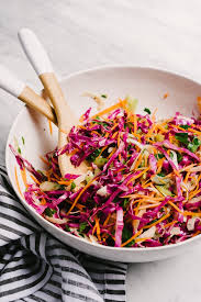 Let mixture sit for at least 10 minutes in the fridge, stir and serve. Apple Cider Vinegar Coleslaw Our Salty Kitchen