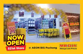Diy discount code for malaysia in may 2021. Mr Diy Mr Diy 521 Store Now Open Aeon Big Puchong Facebook