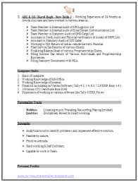 Resume Format For Tally Erp 9 Resume Format Job Resume Format Best Resume Format Resume Format In Word