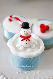 Snowman Christmas Theme Cupcakes Xmas Cake Christmas Baking Christmas Cake