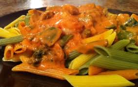 Pates Aux Fruits De Mer Sauce Rosee Au Vin Blanc Recettes Du Quebec