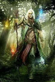 Klearn Soural Wood Elf Druid Micre Elf Druid Fantasy Wizard Druid