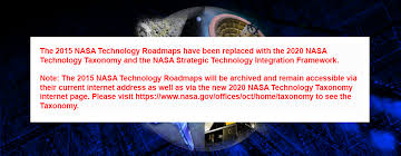 2015 Nasa Technology Roadmaps Archive Nasa