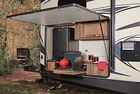 Find reliable contractors and kitchen designing ideas that turn backyards into. Upgrade My Outdoor Kitchen Area For My Travel Trailer With Ideas These 7 Pop Up Campers Are Surprisingly Roomy And Convenient Rade Pao