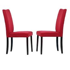 Warehouse Of Tiffany Tiffany Shino Parsons Chair Red Dining Chairs Dining Chairs Dining Chairs Buy
