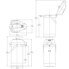 Bunn sru manual is a part of official documentation provided by manufacturing company for devices consumers. Stainless Steel Bunn 32130 0000 3 0 Liter Lever Action Airpot Five Rask Coffee Machine Accessories Successexpert Appliances
