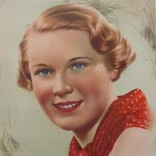 Handgekleurde art-decoprint, Ben Jorj Harris, jaren 1930