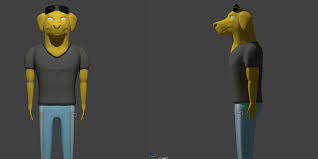 bojack horseman mr peanutbutter my first model wip blender bojack horseman mr peanutbutter my