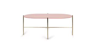 Silicus pink oblong coffee table. Silicus Pink Oblong Coffee Table Coffee Table Gold Coffee Table Fine Furniture Wood