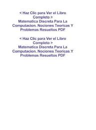 Matematica Discreta Para La Computacion Nociones Teoricas Y Problemas Resueltos Pdf