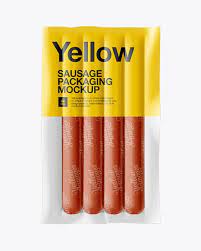 Download Vacuum Package Of Sausages Mockup In Packaging Mockups On Yellow Images Object Mockups Mockup Free Psd Packaging Mockup Vacuum Packaging