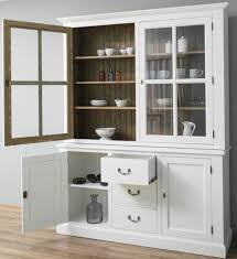 However, for cool colored base cabinets, a printed pattern backsplash will tie the upper and lower cabinets together and make a statement. Casa Padrino Country Style Kitchen Cabinet White Brown 179 X 47 X H 225 Cm Solid Wood Kitchen Cabinet With 4 Doors And 3 Drawers Country Style Kitchen Furniture