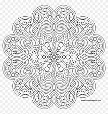 Download Clipart Transparent Download Garden Themed Coloring Advanced Mandala Coloring Pages Pdf Hd Png Download 1600x1600 1312227 Pngfind