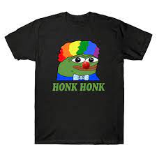 Camiseta Masculina Preta Gildan 100 Algodao Pagao Honk Honk Honker Meme Shopee Brasil