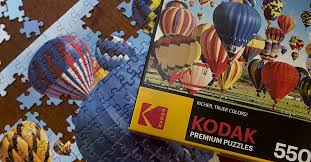 1000 piece puzzles are aimed at teen children through to adults and is great for family or solo fun. Kodak Premium Puzzles Kodak