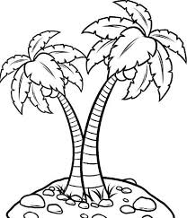 Palm Tree Coloring Pages Tree Coloring Page Animal Coloring Pages Coloring Pages