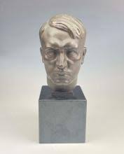 Sold at Auction: Hedwig Ley, Hedwig M. Ley Bronze Adolf Hitler Sculpture  Bust