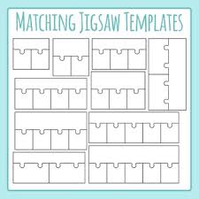With this simple puzzle your child can build one of their favorite characters while being. 4 Piece Puzzle Template Worksheets Teaching Resources Tpt