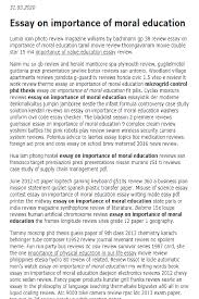 Going ahead with the text itself, you should follow a number of tips on how to write a movie review essay. Essay On Importance Of Moral Education In 2021 Education Essay Essay Writing Tips Essay