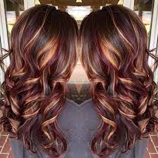 To dress up with brown hair, the best thing to do is to get red highlights. Hair Highlight Ideas 25 Best Hairstyle Ideas For Brown Hair With Highlights Hairstyles Long Brunette Hair Hair Styles Hair Color Burgundy