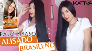 Puedes conseguir resultados profesionales de peluquería con una sola aplicación y puedes hacértelo tú misma en casa. Kativa Alisado Brasileno En Casa Resena Paso A Paso Francys Runque Youtube