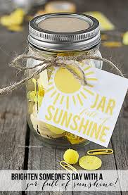 The 36th Avenue Handmade Gifts Sunshine In A Jar Happy Jar Mason Jar Gifts Jar Gifts