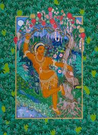 Yakshinis Are Deities Who Live In Trees They Are Ruled By Kubera The Lord Of Wealth And Grant Great Abundance To Those Who Ancient Goddesses Art Asian Art