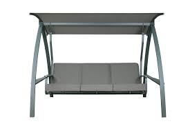 The attached canopy helps provide welcome shade when sitting on. Garden Swing Sunmer Swing 3 Seater With Detachable Canopy Black Cushioned Seat Made With Strong Powder Coated Steel Frame Garden Outdoors Alkamenergy Garden Furniture Accessories
